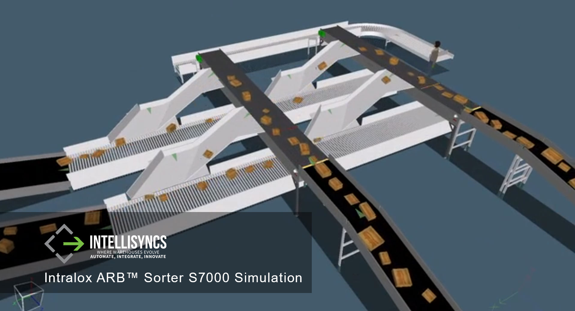 Intralox-ARB™-Sorter-S7000-Simulation